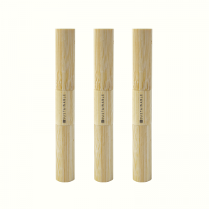 2 cikin 1 Bamboo Lep Gloss Eyeliner Tube