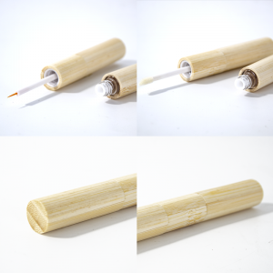 2 nyob rau hauv 1 Bamboo Lip Gloss Eyeliner Tube