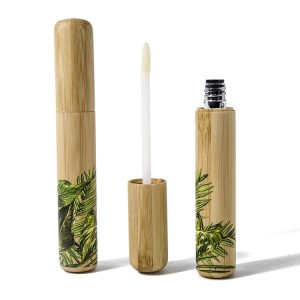 Parim hind taaskasutataval mattklaaspakendil 5g 10g 20g 50g 100g kosmeetikakonteinerite klaaskreemipurk bambusest keeratava kaanega
