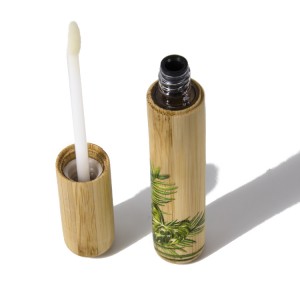 Best Price on Recylable Frosted Glass Packaging 5g 10g 20g 50g 100g Cosmetic Container Glass Jar with Bamboo Screw Cover