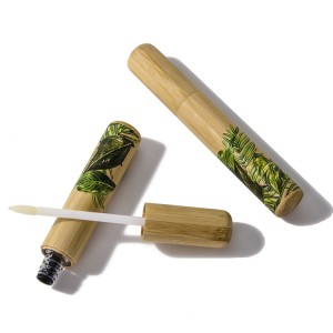 Tabung lip gloss Bambu kosong