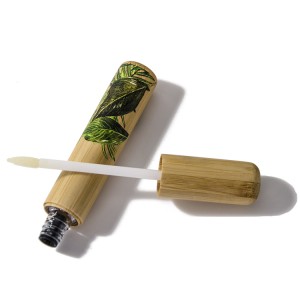 Lege bamboe lipgloss tube