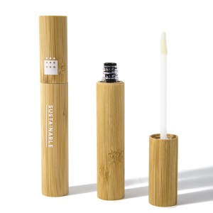 Tub de luciu de buze din bambus gol