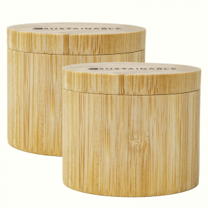 Bambusowy puder wielokrotnego użytku, sypki