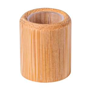 Hot New Products Creative Wood Texture Printing Zamac Perfume Cap