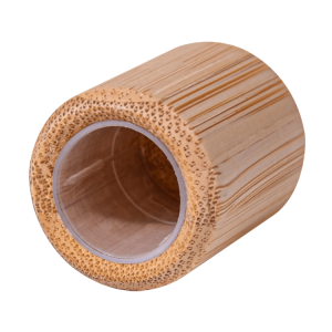 Bidhaa Mpya Moto za Creative Wood Texture Printing Zamac Perfume Cap