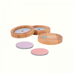 Round stackable eyeshadow pack