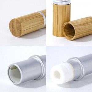Tubo de batom de bambu: a alternativa sustentável e ecológica