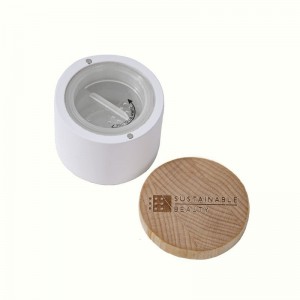 Seres Lupum 30g/50g environmentally- Friendly Medicamine Bamboo solve pulveris Jar cum Sifter