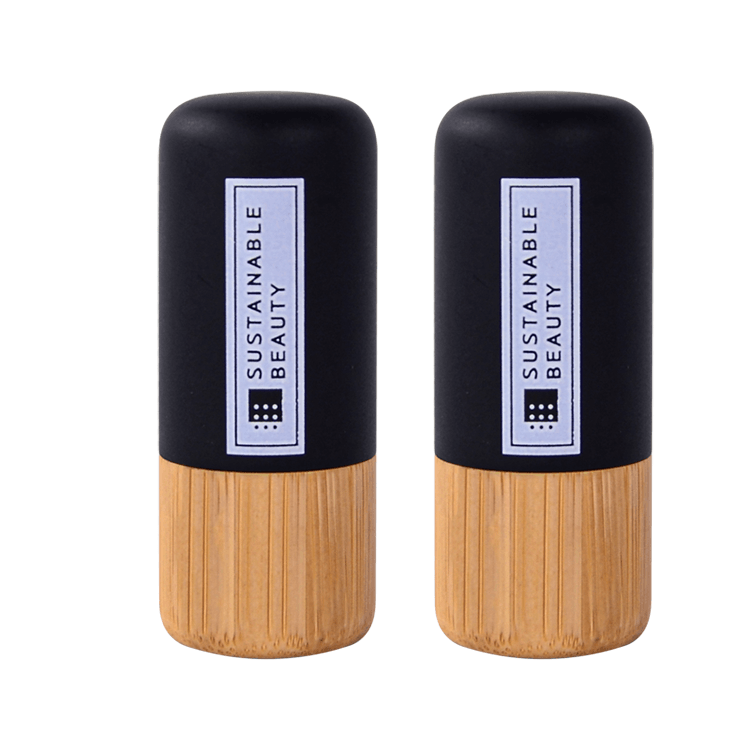 Imballaggio cosmeticu di bambù Foundation Stick