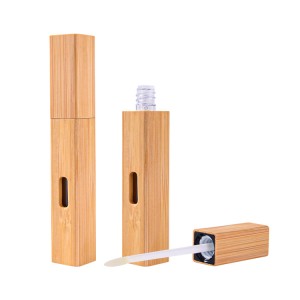 Miljøvenlig bambus lipgloss tube