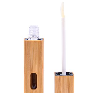 Eco-friendly nga bamboo lipgloss tube