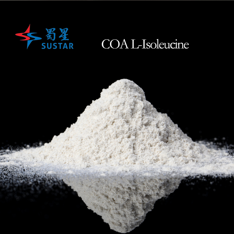 Aminosyror Isoleucin 97,5 % Kristallint pulverfodertillsats