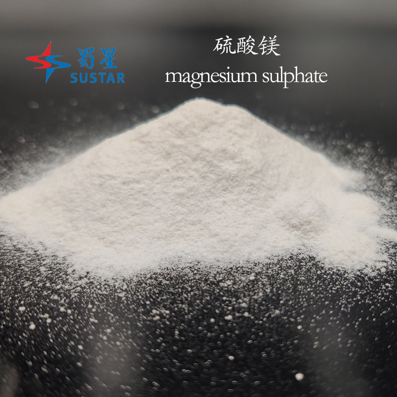 Magnesiumsulfatmonohydratpulver och heptahydratkristall MgSO4 djurfodertillsats