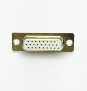 Connector de cola blanca d'agulla de filferro de soldadura Dbh-15p (femella).