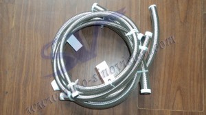 AN4-AN6-AN8 -AN10-AN12-AN16-AN20 PTFE Nylon ,Stainless Steel Braided aila ʻaila hose