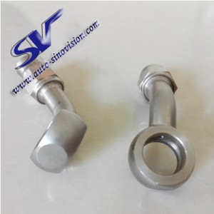 Brake joint, steel, brake oil pipe steel joint, fish eye steel throat, 45 ° An3;BANJOS