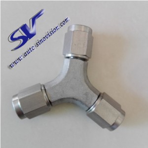An3 steel stainless steel brake intsimbi emqaleni brake oil pipe tee quick brake hose joint auto modification parts