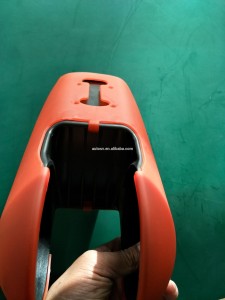 Carcasa superior de plástico con funda de aprobación FDA para silla de ruedas