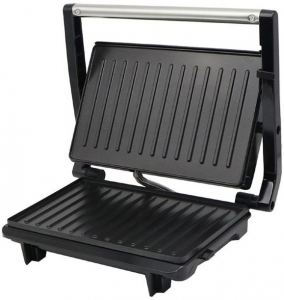 ເຕົາປີ້ງໄຟຟ້າ 2-slice press non-stick grill Electric Panini Grill Sandwich Maker