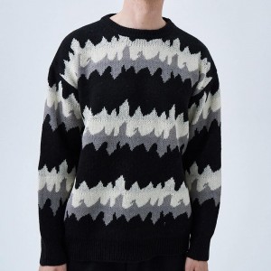Férfi gyapjú pulóver