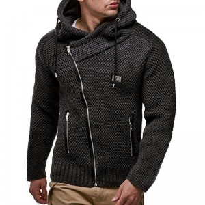 Cardigan sweater knitting patterns for men.