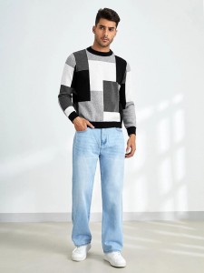 남자의 따뜻한 양모 스웨터 중국 공장 사용자 정의