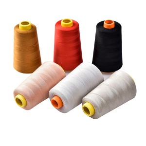 ຂາຍຮ້ອນຈີນ 40s / 2 Spun Polyester Sewing thread ດ້ວຍສີຕ່າງໆ