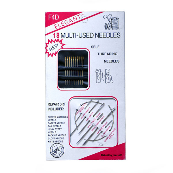 Assorted Hand Sewing Quilting Needles 18 Pack