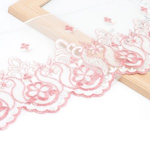 Special Design Polyester Beautiful Guipure Eyelet Lace Trim