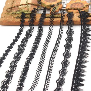 Wholesale OEM China Manufacturer Wholesale Cheap Cotton Polyester Embroidery Trimming Crochet Lace Trim