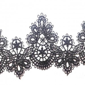 Manufacturer para sa Factory Embroidery Polyester Guipure Lace Trim Lace Trim
