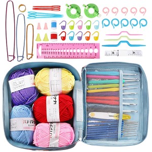 Factory source Knitting Loom - Crochet Hook Set with Case Crochet Kit with Yarn – New Swell