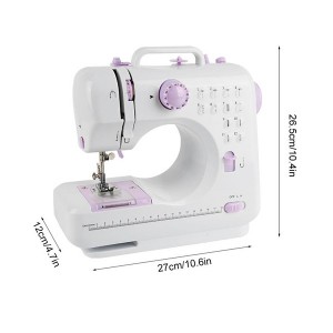 Portable Sewing Machine Semi-awtomatikong Electric Over lock Sewing Machine