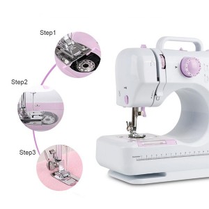 Inotakurika Sewing Machine Semi-otomatiki Magetsi Pamusoro pekiyi yekusona Muchina