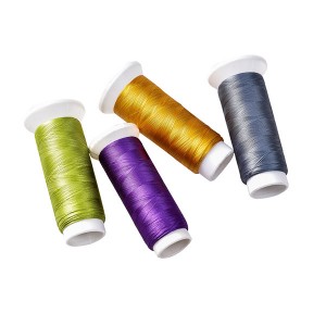OEM / ODM Wopanga China 100% Polyester Embroidery Ulusi ndi 120d/2
