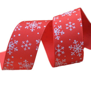 Supply OEM/ODM China Custom Logo Double Sided Satin Christmas Ribbon
