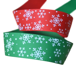 Muab OEM / ODM Tuam Tshoj Custom Logo Ob Chav Sided Satin Christmas Ribbon
