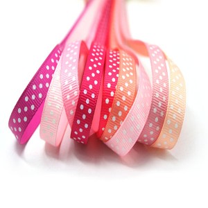 Factory Price For Close End Plastic Zipper - Grosgrain ribbon/Grosgrain tape/printed ribbon – New Swell