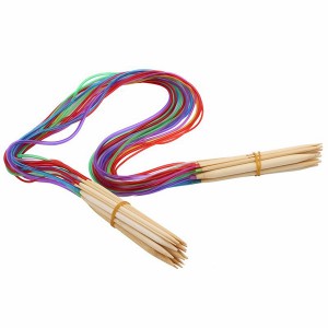 Knitting Needle Set Bamboo Knitting Needles Knitting Tools Accessories