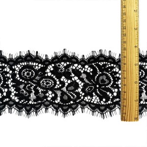 Polyester Yarn Mesh Crochet Embroidery Dress Lace Trim