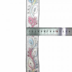 High Quality per Nylon Spandex Stretch Lace Trims per Vestiti / Lingerie / Accessori di Moda / Button