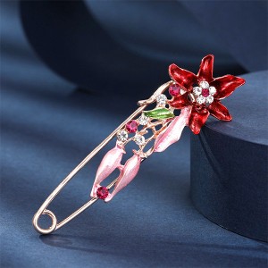 Fashion Safety Pearl Pins Sweater Shawl Clips Brooch Pin Set DIY Crafts