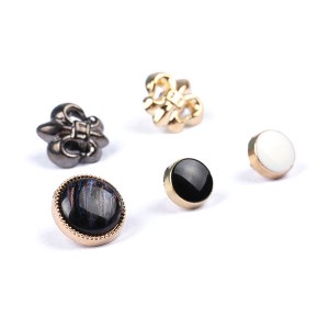 High Performance Round Color Metal Hollow Prong Snap Button Snap Fastener Ring Snap Button