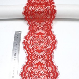 Intengo Eshibhe Kakhulu I-China Isitolo esidayisa yonke impahla 100% Europeann Style Polyester Embroidery Lace Ukunquma