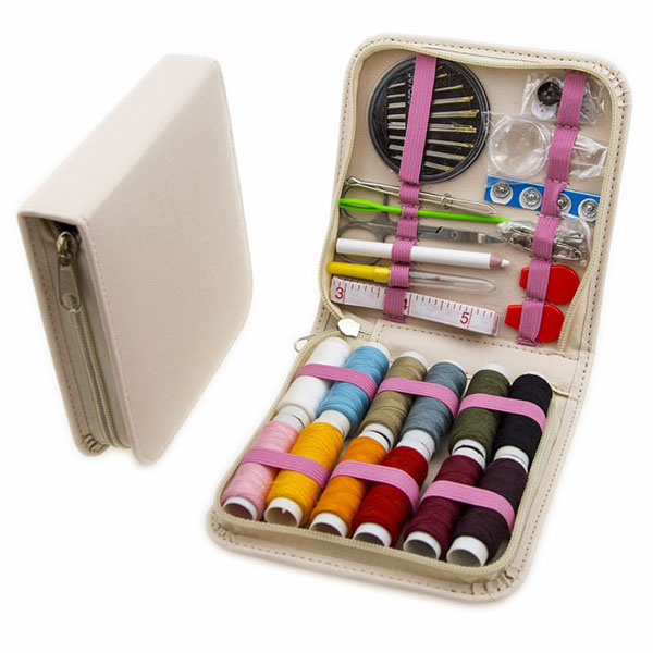 Mini caja de kit de hilo de coser profesional personalizado de excelente calidad