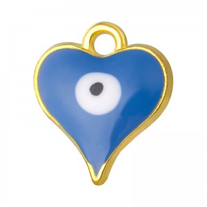 Turkish Evil Protection Amulet Eye Necklace Blue Glass Eyes Lucky Charm pakabukas karoliai