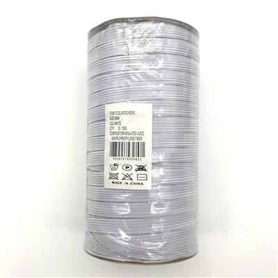 OEM China China Manufacturer Customized Size Fine 2 mm Elastic Cord 2mm para sa Disposable Face Mask