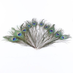 Wholesale Hot-Selling Gorgeous Natuerlike Peacock Feather foar dekoraasjes