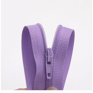 Hot sale China 3# 5# Custom Brand Cheap Clothing Nylon Waterproof Open End Zipper